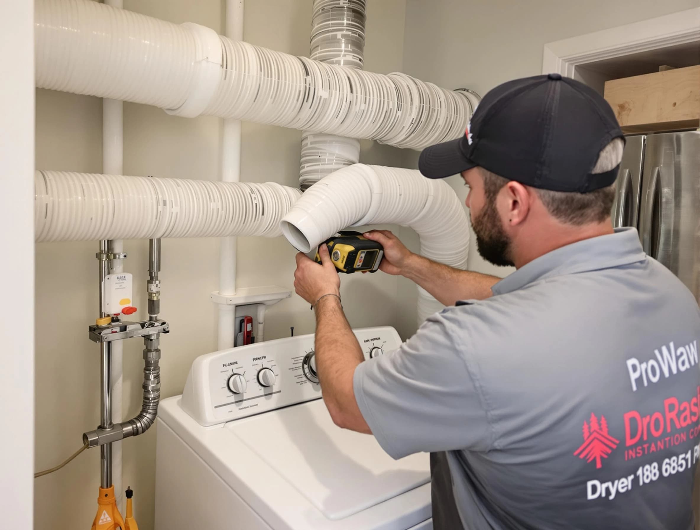 Professional dryer vent hose installation by El Cerro Dryer Vent Cleaning in El Cerro